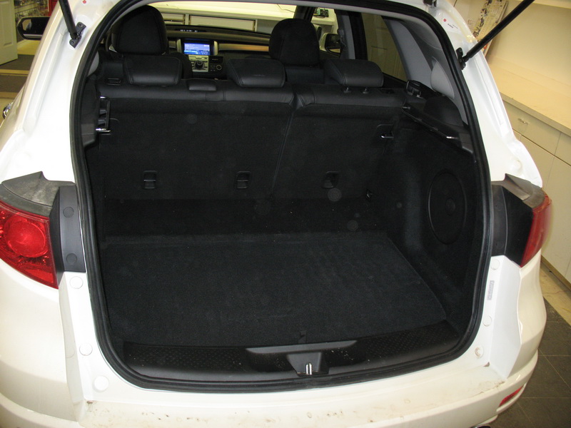 08 Acura RDX Factory Hatch Area